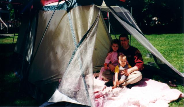 creeps in the tent